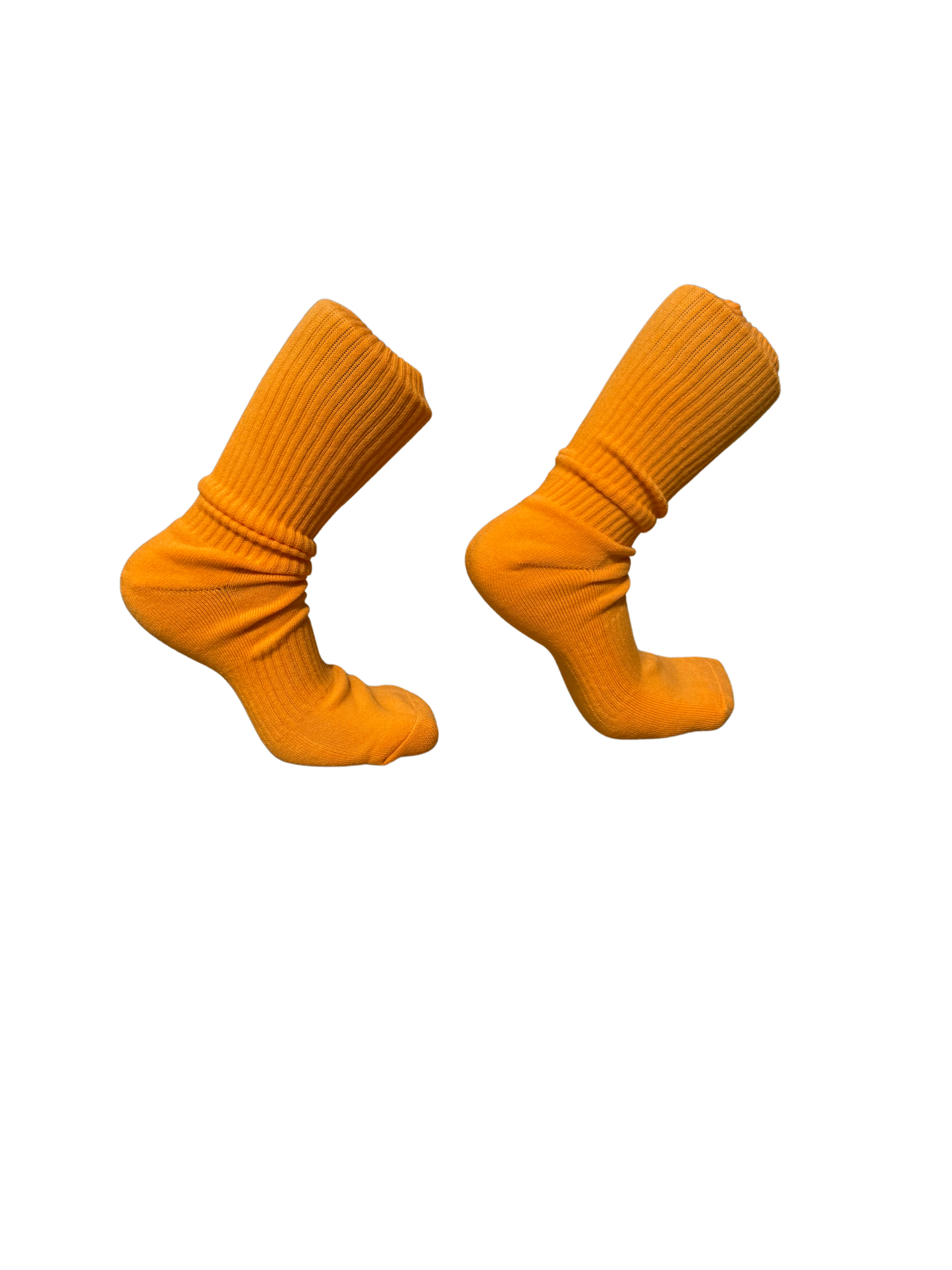 Orange Crew Socks (2 Pack)