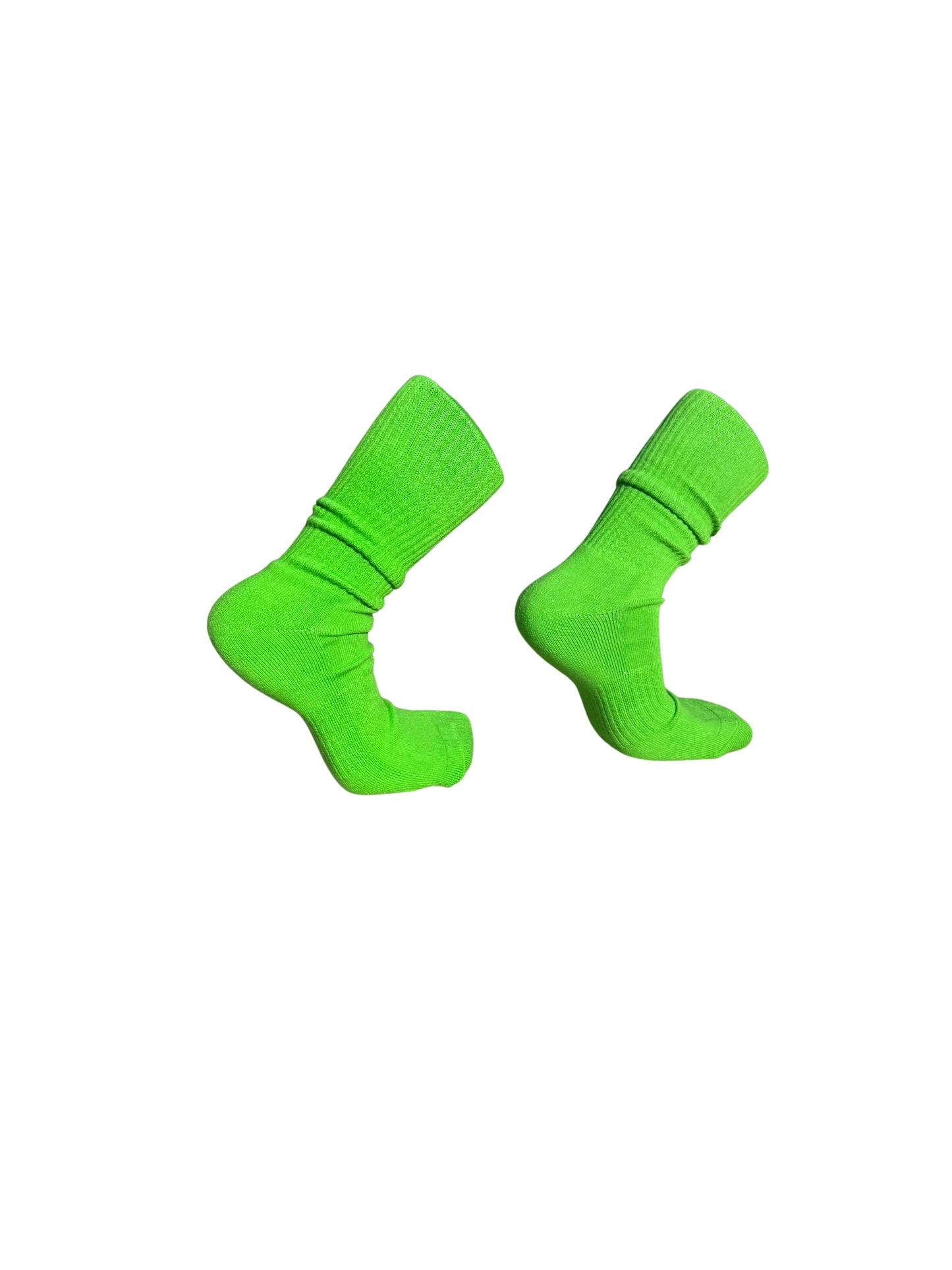 Green Crew Socks (2 Pack)